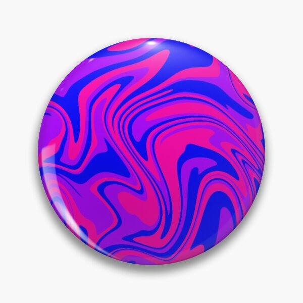 Item preview, Pink Purple Blue Marble Wave Pattern (Bisexual Pride) designed and sold by AlaynaKae.