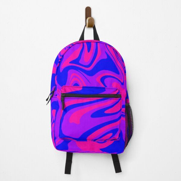 Item preview, Pink Purple Blue Marble Wave Pattern (Bisexual Pride) designed and sold by AlaynaKae.