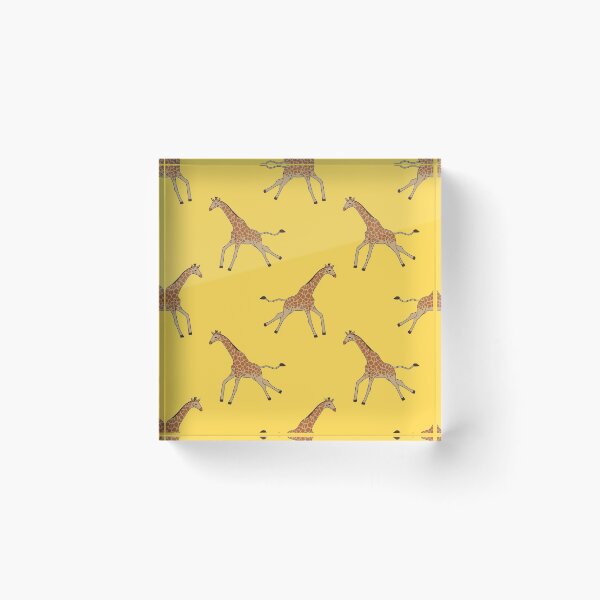 Item preview, Running Giraffe Pattern designed and sold by okpinsArtDesign.