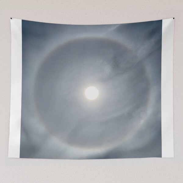 Item preview, Optical phenomenon of sun with halo designed and sold by lena-maximova.