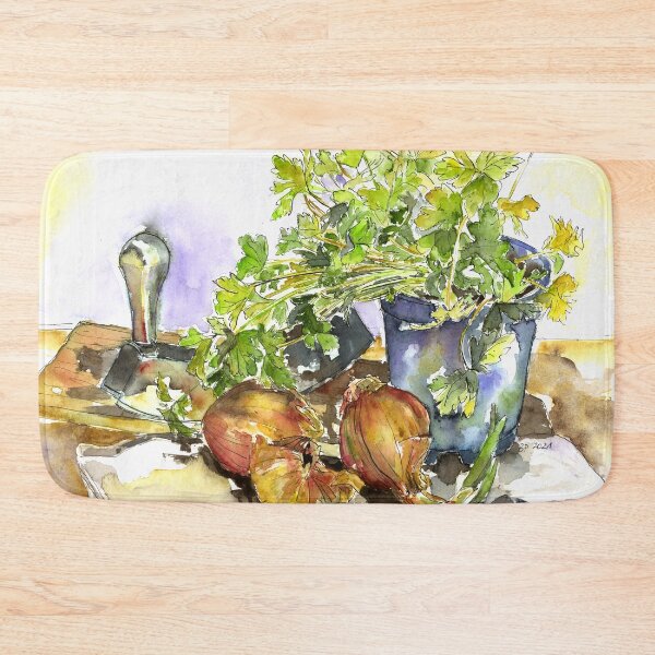 Item preview, Parsley and onions designed and sold by Barbara Pommerenke.