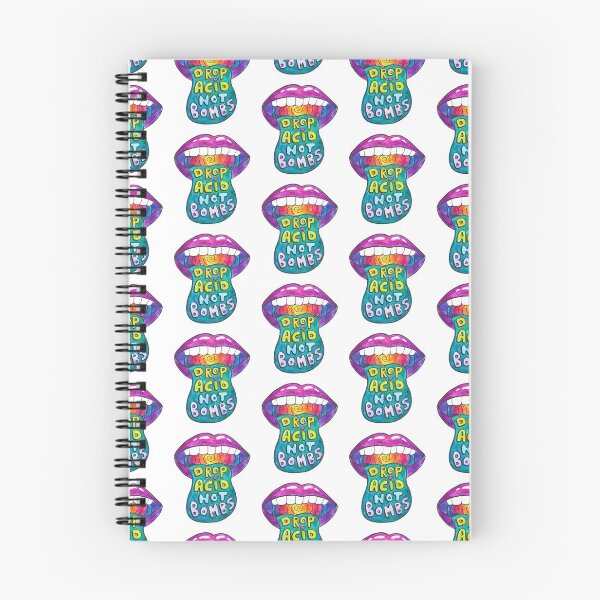Item preview, Drop Acid Not Bombs - Purple Haze designed and sold by ArtConfused.