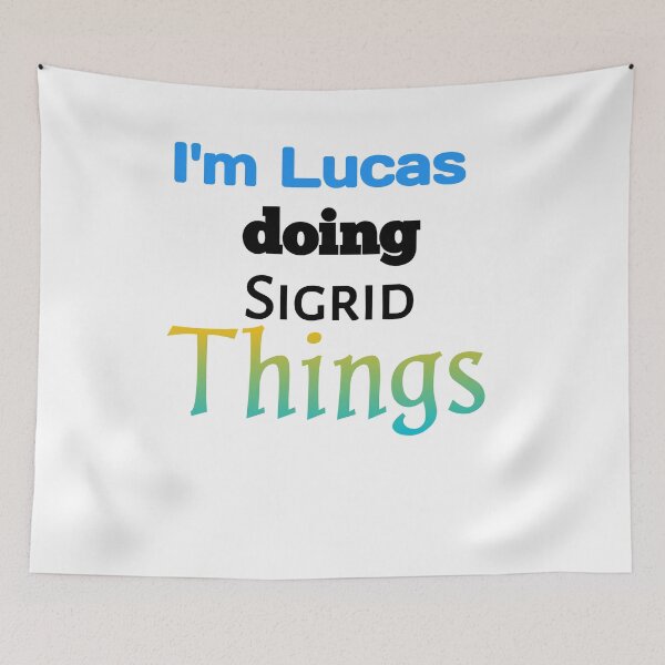 Item preview, Funny Lucas difinition  gift I'm Lucas doing sigrid things nam idea cadeau Funny Things man Birthday Name Gift Idea T-Shirt    designed and sold by MouhamedMadani.