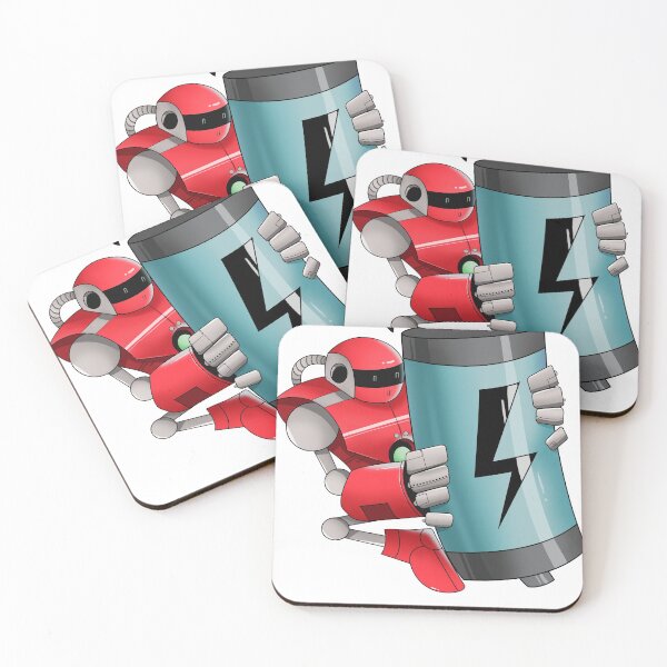 Item preview, Cute Robot, Battery, Engineering and Science Fiction designed and sold by treasures83.