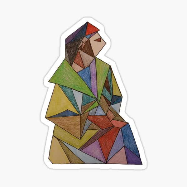 Item preview, Cubist Rosa Parks designed and sold by Greenhorn02.