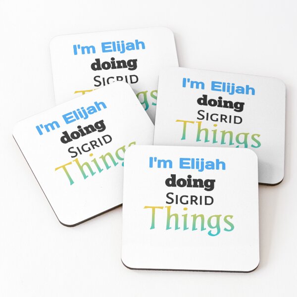 Item preview, Funny Elijah difinition  gift I'm Elijah doing sigrid things nam idea cadeau Funny Things man Birthday Name Gift Idea T-Shirt    designed and sold by MouhamedMadani.