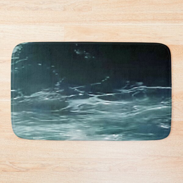 Item preview, Through the Night - Dark Green and Turquoise Beach Seafoams  designed and sold by Ilana Khoshsima.