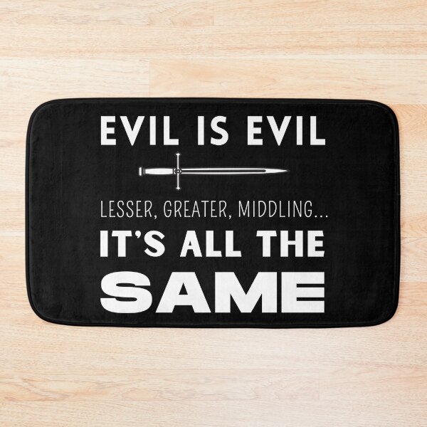 Item preview, Evil is Evil - Witcher designed and sold by Fenay Designs.