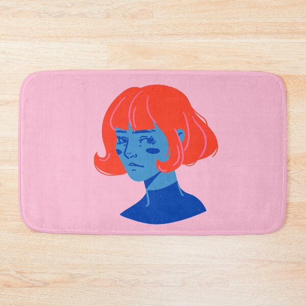 Item preview, Captivating Blue Lady Portrait designed and sold by DaniBazz.