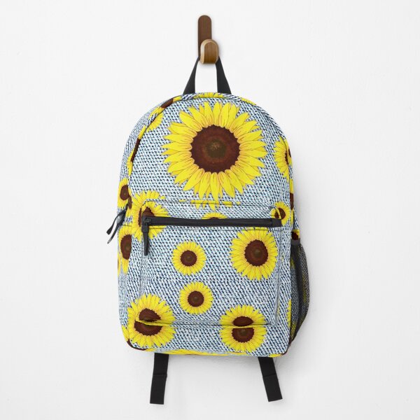 Item preview, Denim Summer Sunflower designed and sold by BakaDoodles.