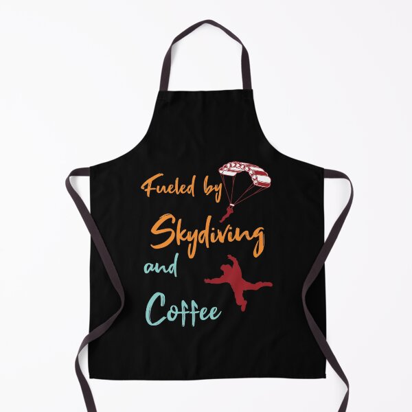 Item preview, Fueled by Skydiving and Coffee Skydive Parachuting Gift designed and sold by LANANIL.