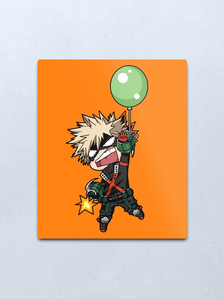 Chibi Katsuki Bakugou with Balloon - My Hero Academia Chibi Katsuki Bakugou with Balloon - My Hero Academia