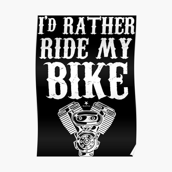 Biker Poster