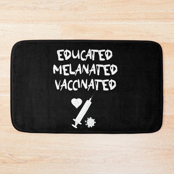 Item preview, Educated melanated vaccinated  designed and sold by hicham4you.