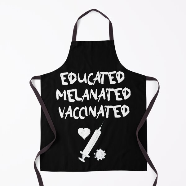 Item preview, Educated melanated vaccinated designed and sold by hicham4you.