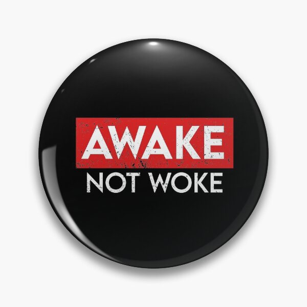 Item preview, Awake Not Woke Cancel Culture designed and sold by RainbowPandas.