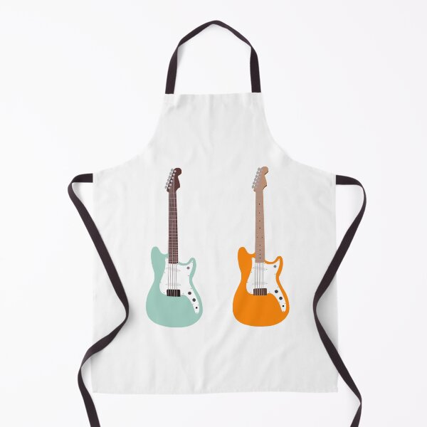 Item preview, Turquoise and orange guitars designed and sold by RMSdesigns.