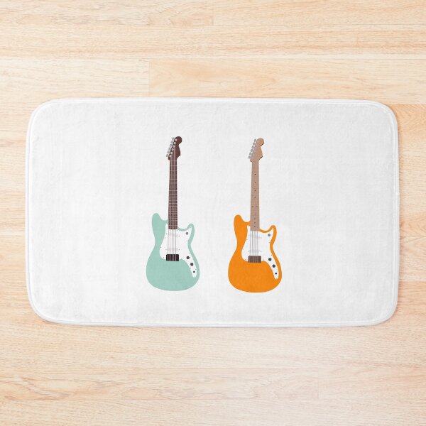 Item preview, Turquoise and orange guitars  designed and sold by RMSdesigns.