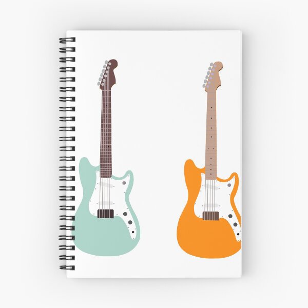 Item preview, Turquoise and orange guitars  designed and sold by RMSdesigns.