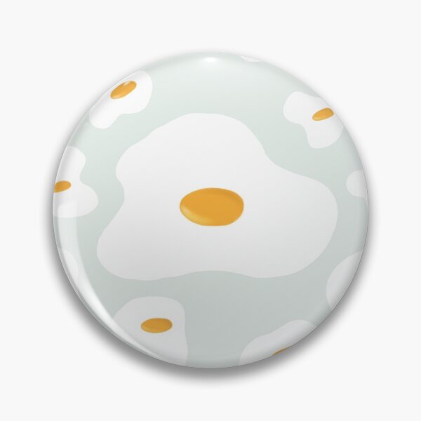 Item preview, Fried egg pattern designed and sold by Tiny Tiny Studio.