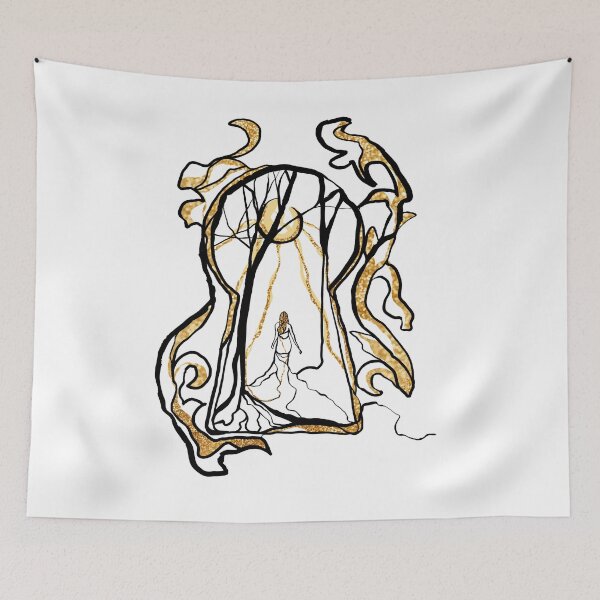 Item preview, Single Line - Behind the Door designed and sold by MaxencePierrard.