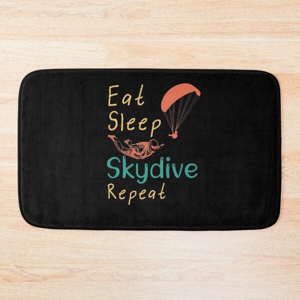 Item preview, Eat Sleep Skydive Repeat Skydive Parachuting Gift designed and sold by LANANIL.