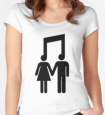 Music Women's Fitted Scoop T-Shirt
