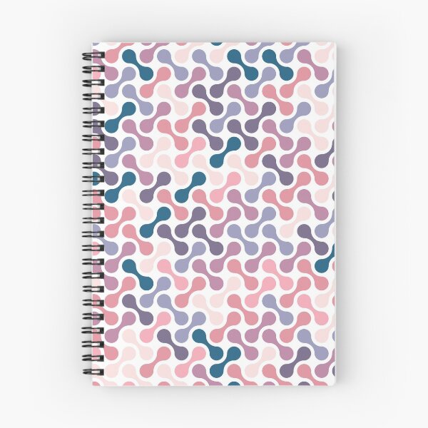 Item preview, Pink Blue Cream Multicolour Vintage Metaball Pattern designed and sold by Moyanana.