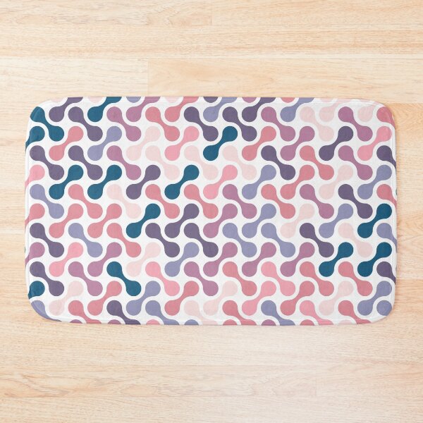 Item preview, Pink Blue Cream Multicolour Vintage Metaball Pattern designed and sold by Moyanana.