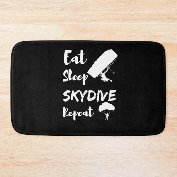 Item preview, Eat Sleep Skydive Repeat Skydive Parachuting Gift designed and sold by LANANIL.