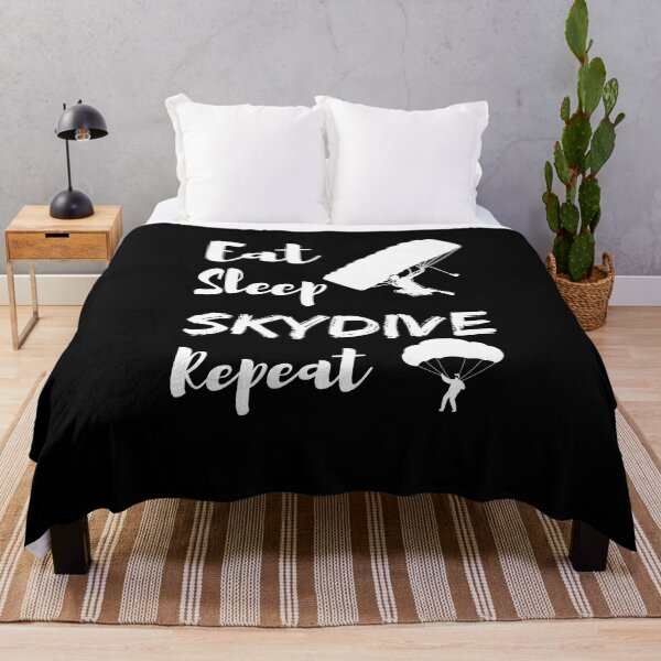 Item preview, Eat Sleep Skydive Repeat Skydive Parachuting Gift designed and sold by LANANIL.