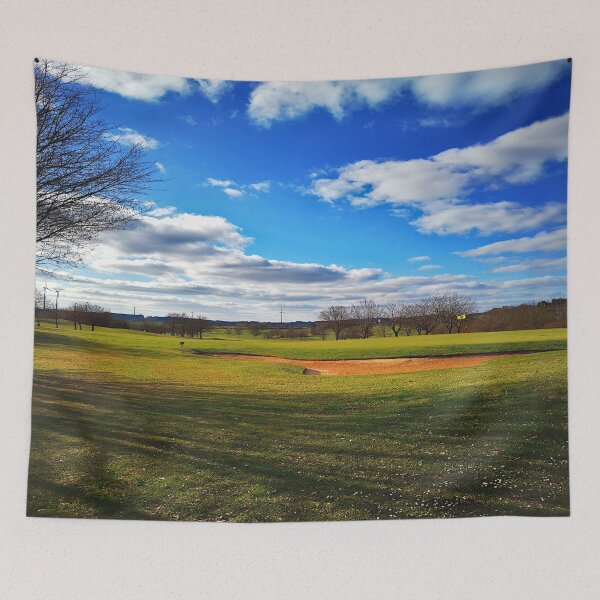 Item preview, Sunny day on the golf course designed and sold by frankuffmann.
