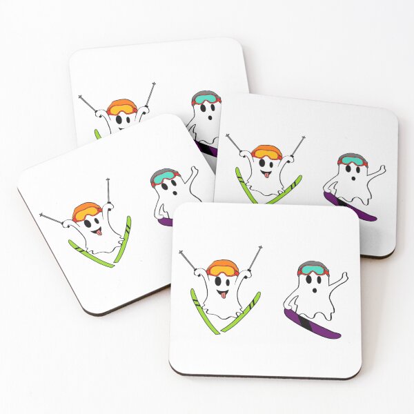 Item preview, Snowboarding and Skiing Ghosts designed and sold by Bellasherryyy.