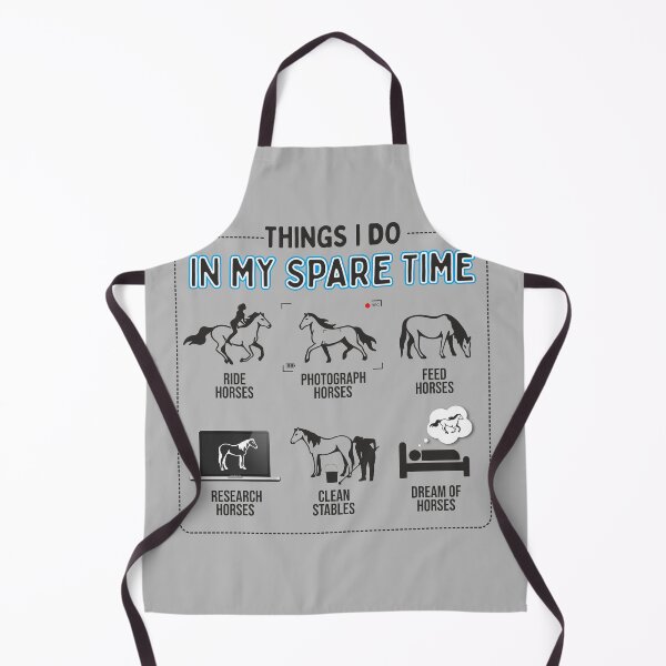 Item preview, Things I Do In My Spare Time - Horse Horseback Riding - T-Shirt - w designed and sold by Gerdek.