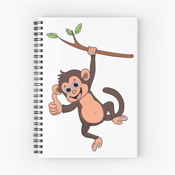 Item preview, Happy Monkey Cartoon designed and sold by AnimalsCartoon.
