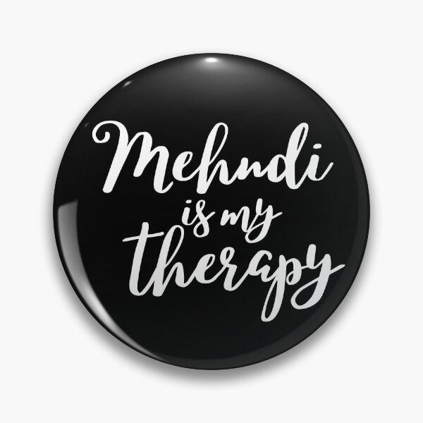 Item preview, Mehndi is my therapy designed and sold by theintroverted.