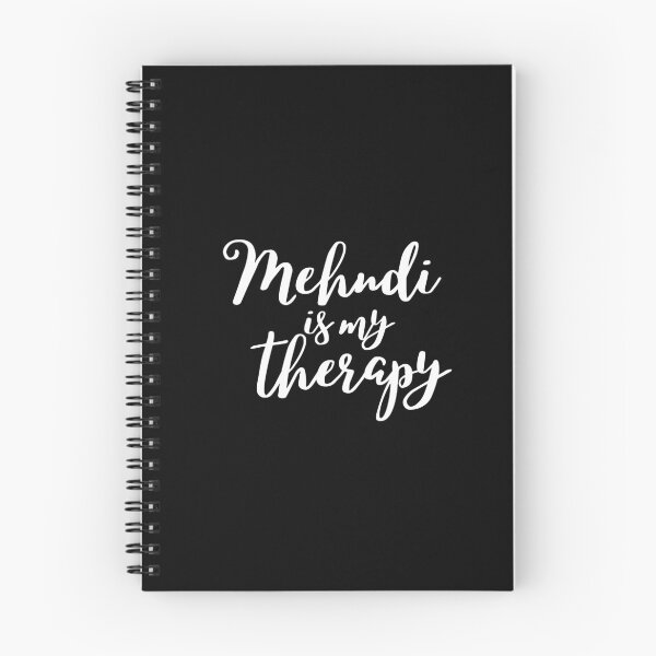 Item preview, Mehndi is my therapy designed and sold by theintroverted.