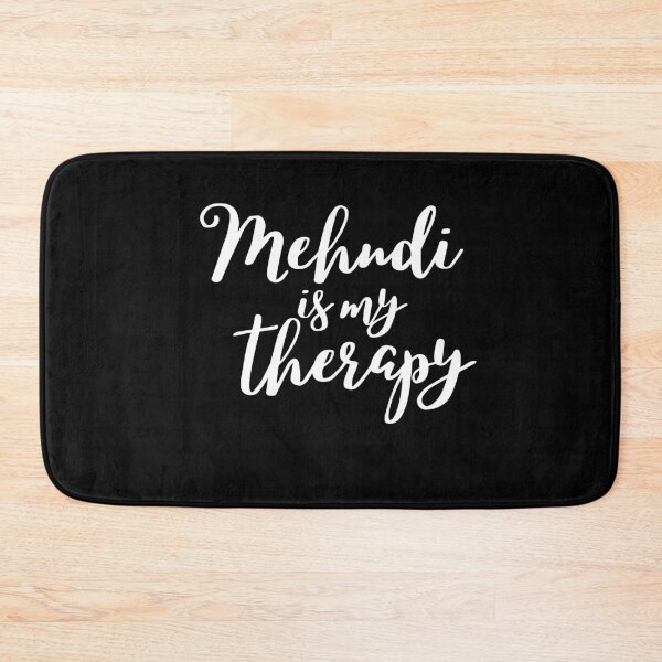 Item preview, Mehndi is my therapy designed and sold by theintroverted.