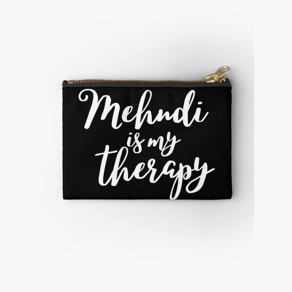 Item preview, Mehndi is my therapy designed and sold by theintroverted.
