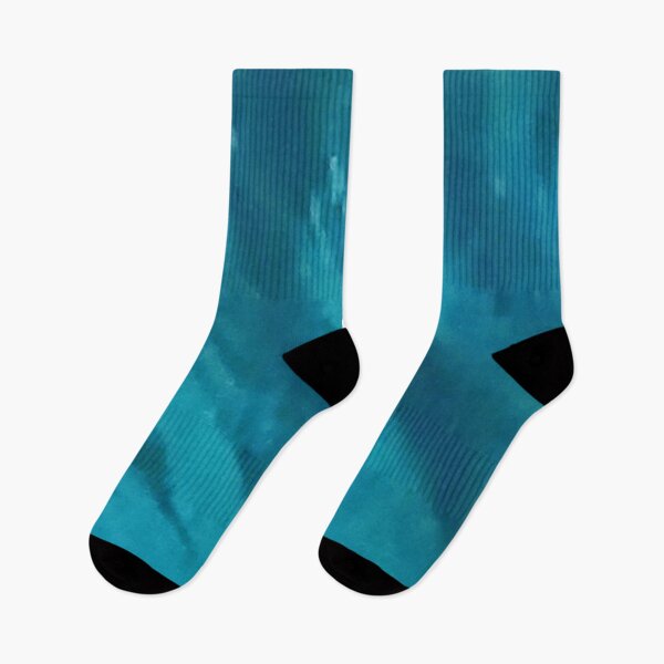 Item preview, Deep Sea - Teal and Blue Big Ocean Water Waves designed and sold by Ilana Khoshsima.