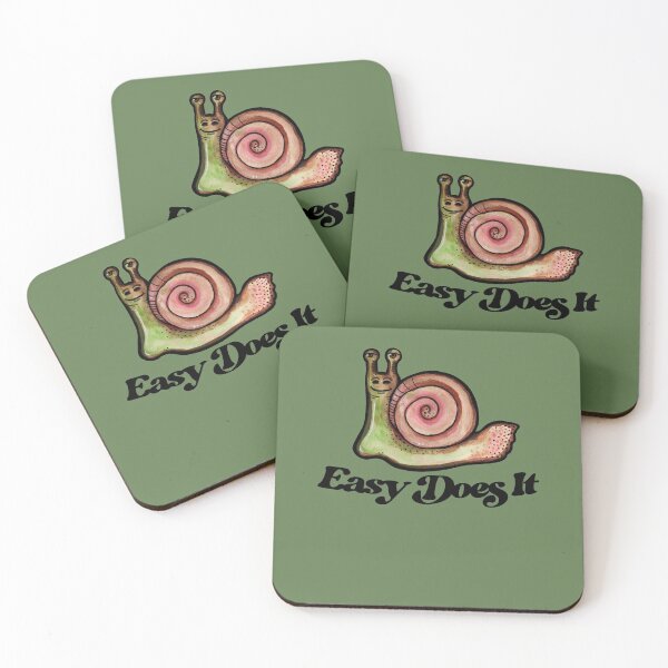 Item preview, Easy Does It Snail designed and sold by FrictionMaxxing.