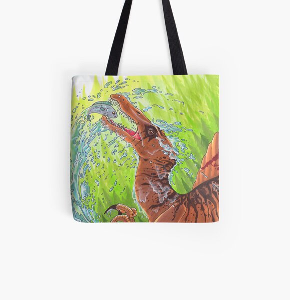 Spinosaurus All Over Print Tote Bag
