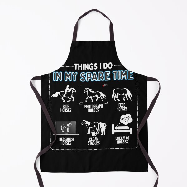 Item preview, Things I Do In My Spare Time - Horse Horseback Riding - T-Shirt - b designed and sold by Gerdek.