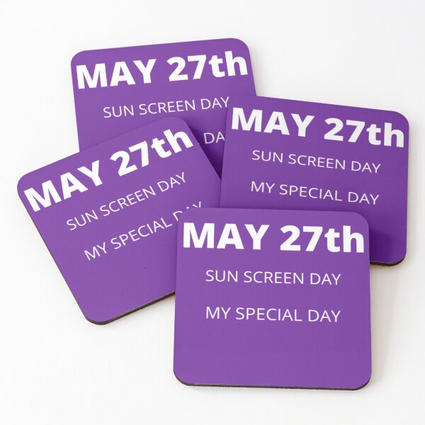 Item preview, Daily holidays - May 27th designed and sold by edwardtiptonart.
