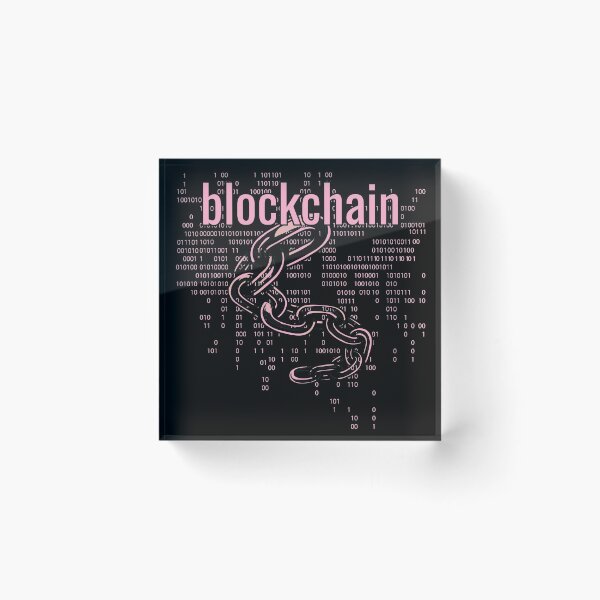 Artikelvorschau, BlockChain Cyber Pink entworfen und verkauft von FutureImaging.