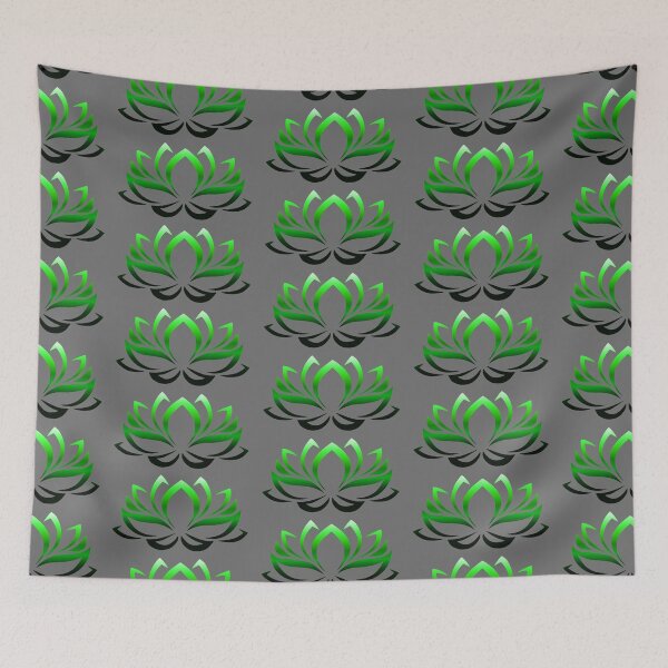 Item preview, Gentle "Pocket" Lotus Flower In Green Hue designed and sold by RosieSunflower.