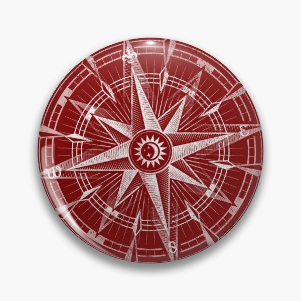 Item preview, Bordeaux Compass Rose designed and sold by Ribeiro Design.