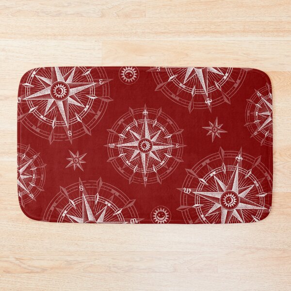 Item preview, Bordeaux Compass Rose designed and sold by Ribeiro Design.