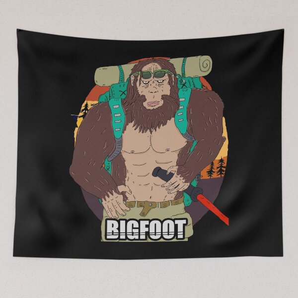 Aperçu de l'œuvre  bigfoot voyageant invaincu créée et vendue par ragnacold.
