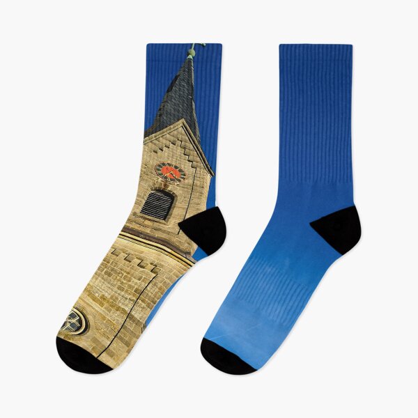 Item preview, Church and moon designed and sold by frankuffmann.
